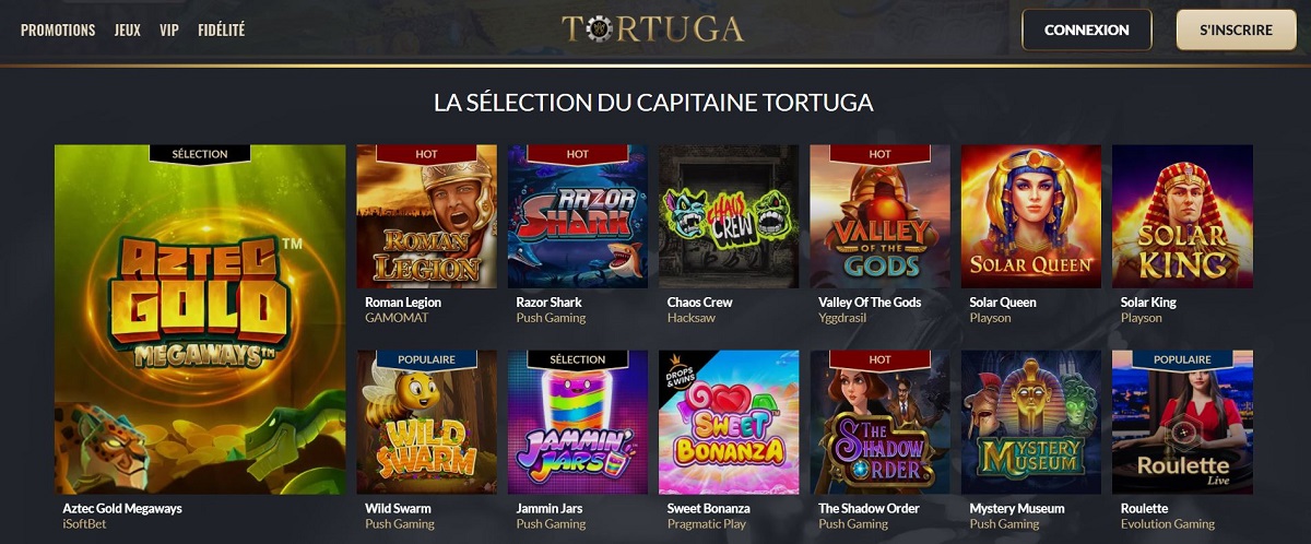 bonus tortuga casino